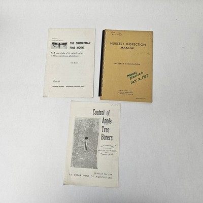 3 Nursery Inspection Manual Barberry USDA Apple Tree Borer Pine Moth