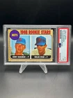 1968 Topps Mets Rookies NOLAN RYAN/Jerry Koosman Rookie RC PSA 3 VG Mets #177