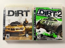 DiRT & DiRT 2 Bundle (Sony PlayStation 3) PS3 Complete CIB Tested Working