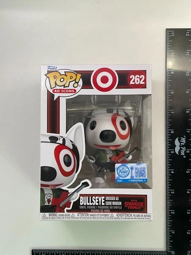 Funko Pop! Ad Icons: Bullseye as Eddie Munson #262 Stranger Things Figure E3