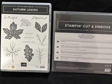 Stampin' Up! - Photopolymer Stamp Set - Autumn Leaves stamps and dies
