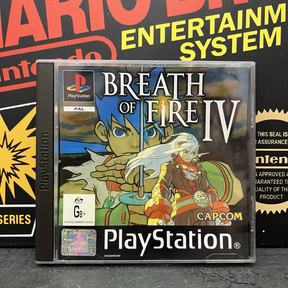 Breath Of Fire IV Playstation PS1 PAL VGC TESTED FREE TRACKED POSTAGE - Image 2 of 4