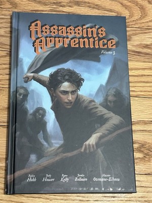 Assassin's Apprentice 1-3 Graphic Novel Robin Hobb 1st Ed signed