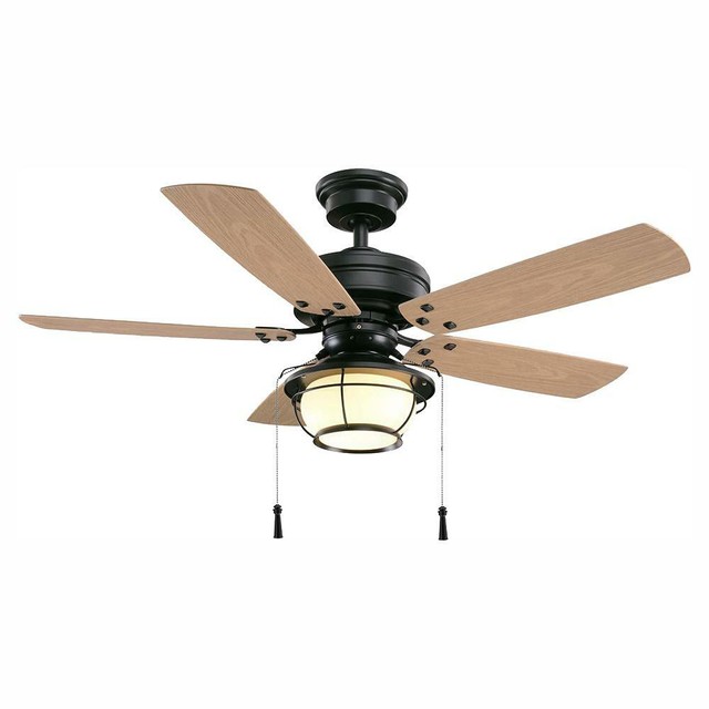Hampton Bay 52 Inch Princeton Ceiling Fan 5 Blade Tri Mount 3