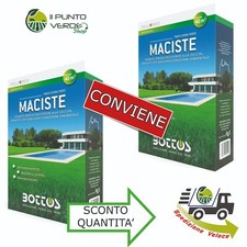 Bottos Maciste: Semi Per Prato 2kg (2x1kg) - Tappeto Erboso Resistente Per Estate E Pieno Sole