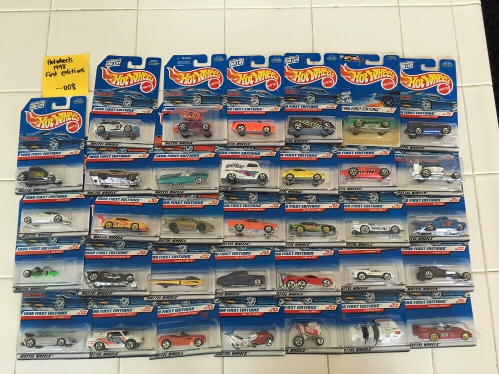 1998 First Editions ミニカー　ホットウィール　激レア Amazon.com: Hot Wheels '63 T Bird, [Teal] 1998 First