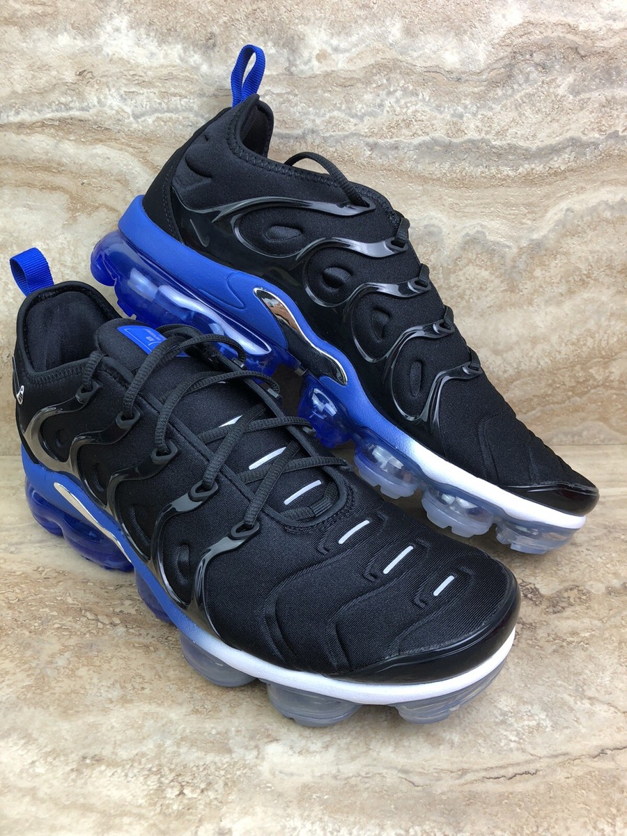 Nike Air VaporMax Plus Orlando Magic Black Royal Blue Men’s Sneakers Size 13 Nike Air VaporMax Plus Orlando Magic Black Royal Blue Men main image 4