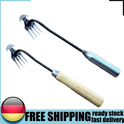 Garden Weeder Sturdy V-shaped Fork Weeding Tool Weed Extractor Garden Hand Tools
