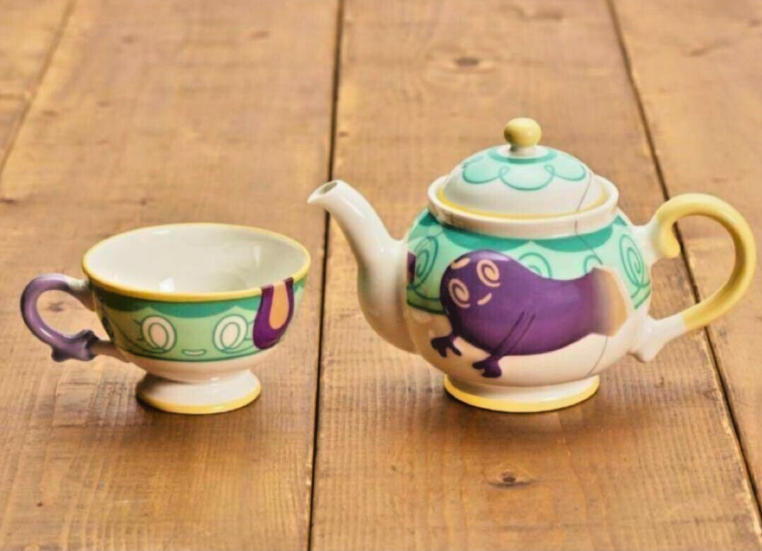 Pokemon Cafe Limited Pokemon Polteageist TeaPot & Sinistea Tea Cup