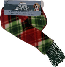 Cozy Dog Fleece Scarf Soft Warm Adjustable Neck Warmer for Puppies and Toy Dogs