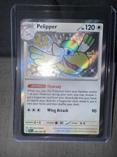 Pokémon TCG Pelipper Scarlet & Violet: Paldean Fates 204/091 Holo Shiny Rare