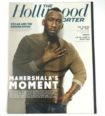 Hollywood Reporter Mahershala Ali Feb 2017 Moonlight Oscar La La Land Gender Div