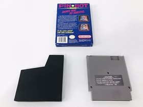 Pin Bot (NES, 1990) Authentic Tested Nintendo Game in box