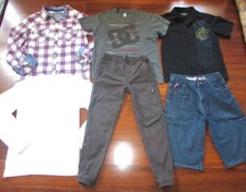 EPIC THREADS Old Navy ECKO Gap  Boy's 16 XL  Lot of 6 Shirts Pants Shorts z1