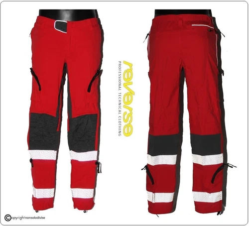 Pantalone Professionale Certificato Oversky Originale Reverse 118 Soccorso 555UT - Foto 2 di 17