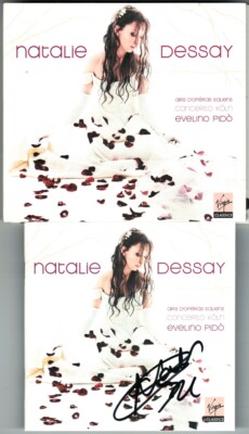Natalie DESSAY Signed AIRS D'OPERAS ITALIENS CD+DVD Traviata Lucia di Lammermoor