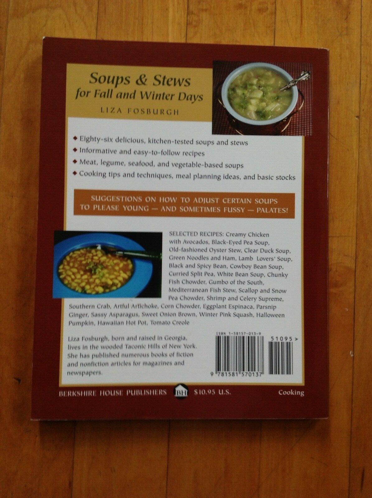 Soups and Stews: For Fall and Winter Days by Liza Fosburgh (English) Paperback B