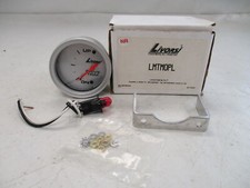 LIVORSI OMC EVINRUDE DRIVE TRIM GAUGE SILVER FACE & BEZEL LMTMOPL MARINE BOAT