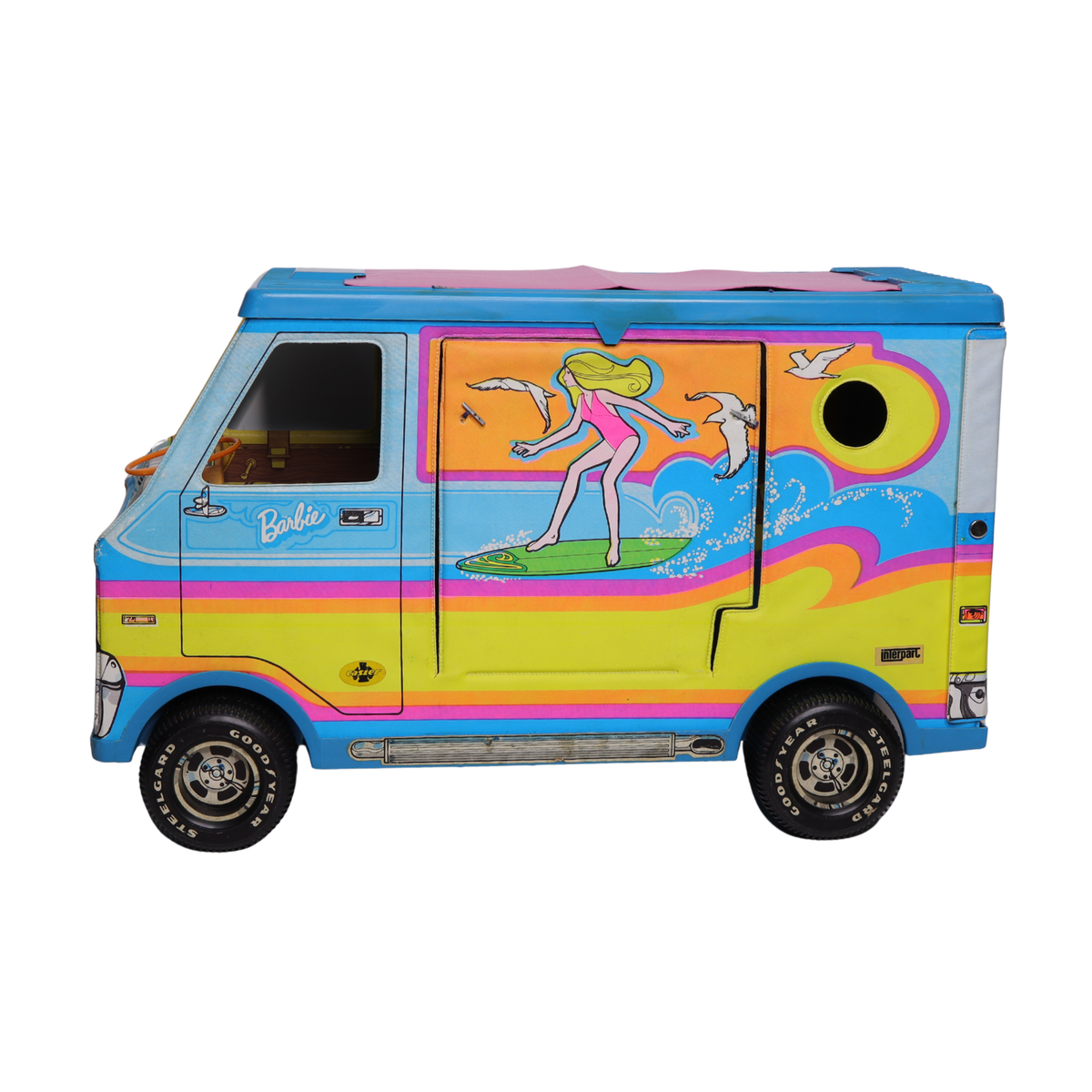 One Two Fun Camping car avec poupée pas cher