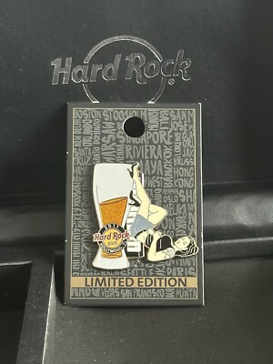 NEW 2011 Hard Rock Cafe Pin Hollywood, FL HRC Beer Girl Limited Ed 300