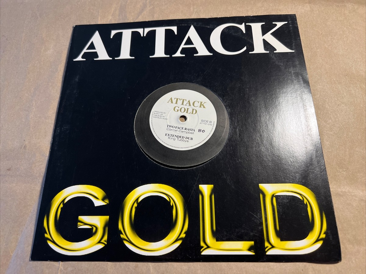 英10” Johnny Clarke / Cornell Campbe Dem A Say Rasta / Two Face Rasta ATT10”010 Attack Gold /00200 Johnny Clarke / Cornel Campbell - Dem A Say Rasta / Two Face