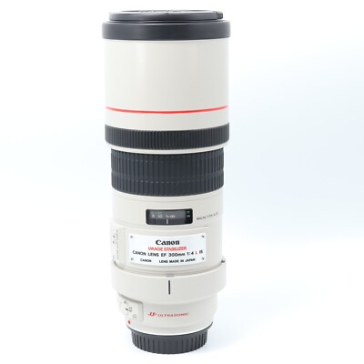 Canon EF 300mm f/4 L IS USM Lens Near Mint From Japan [Near Mint