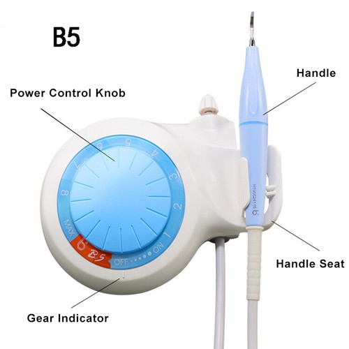 Escalador Dental Ultrasónico Piezoeléctrico Escalador con Pieza de Mano 5 Puntas Ajuste Cavitron - Imagen 4 de 10
