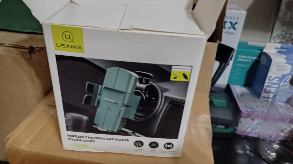 USAMS Wireless Charging Car Holder Starod Series BRAND NEW FAST FREE SHIPPING 📫 - Image 2 of 4