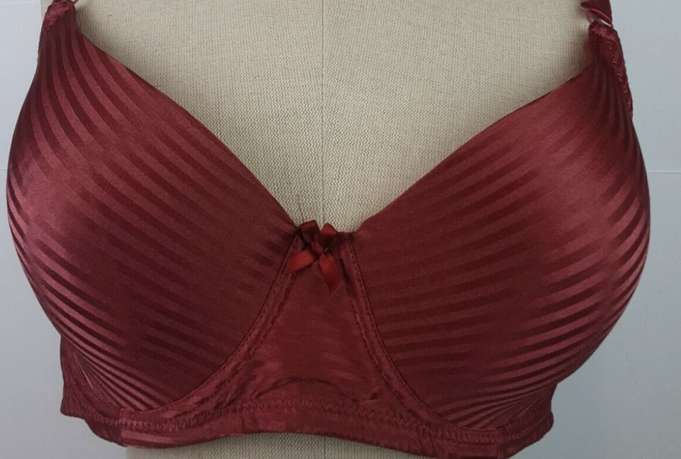 Sujetador con aros de poliéster púrpura RN 125288 para dama sin marca talla 40 D (36) Foto 2 de 4