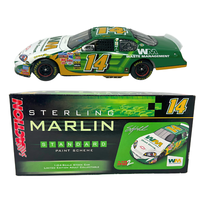 Action Nascar #14 Sterling Marlin Waste Management 2006 Monte