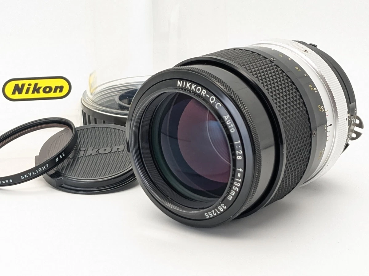 Nikon Nikkor-Q Auto 135mm f2.8 Photomic Factory AI'd Lens [EXC