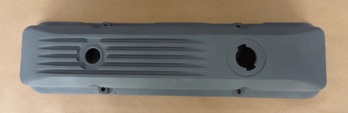 85-86 Corvette Magnesium Rocker Arm Valve Covers RH LH GRAY 05882
