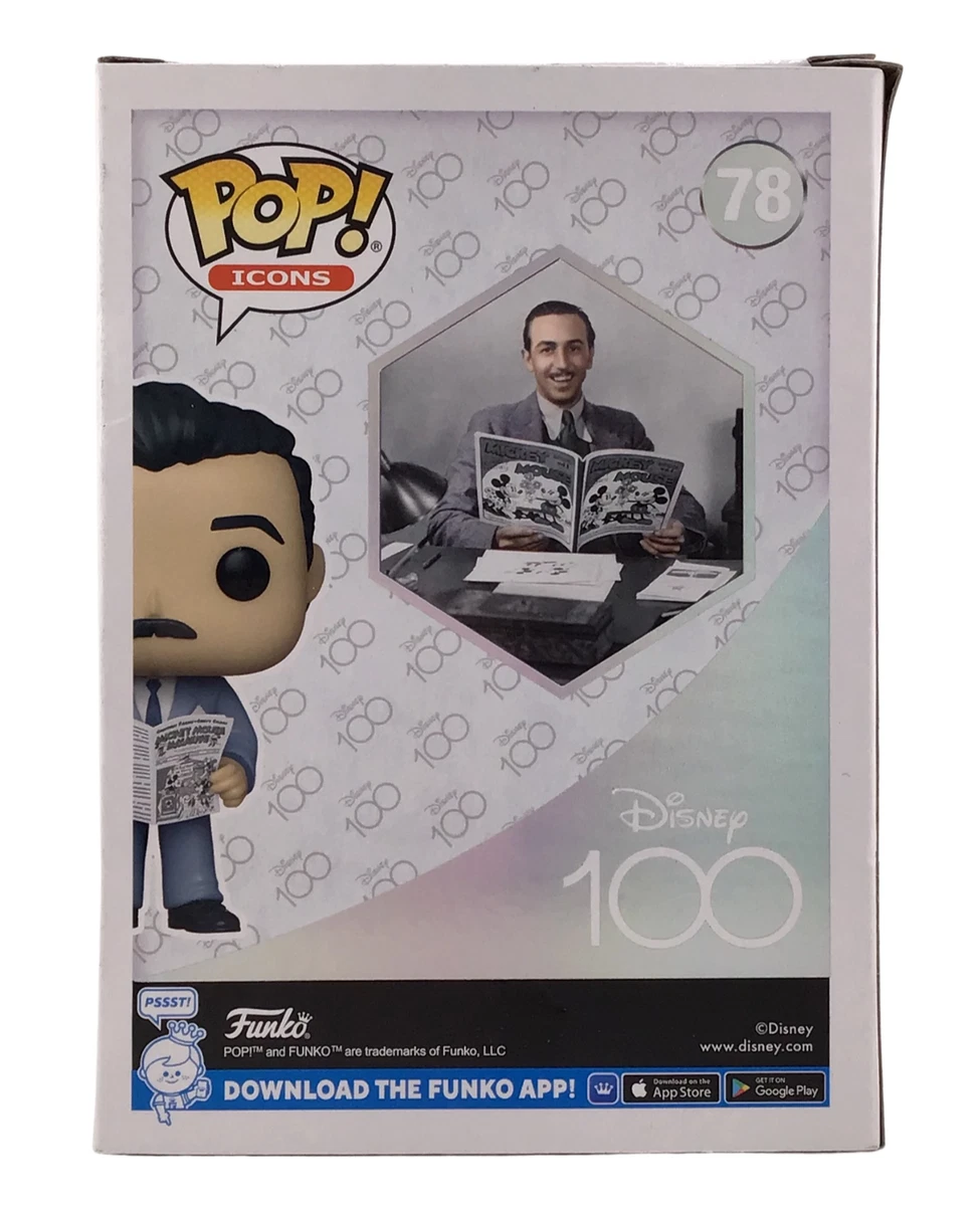 Funko Pop Disney 100 Walt Disney with Magazine FAST FREE SHIPPING