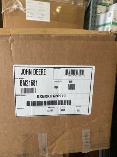 John Deere Power Flow Chute BM21681 - 2 Bag Bagger
