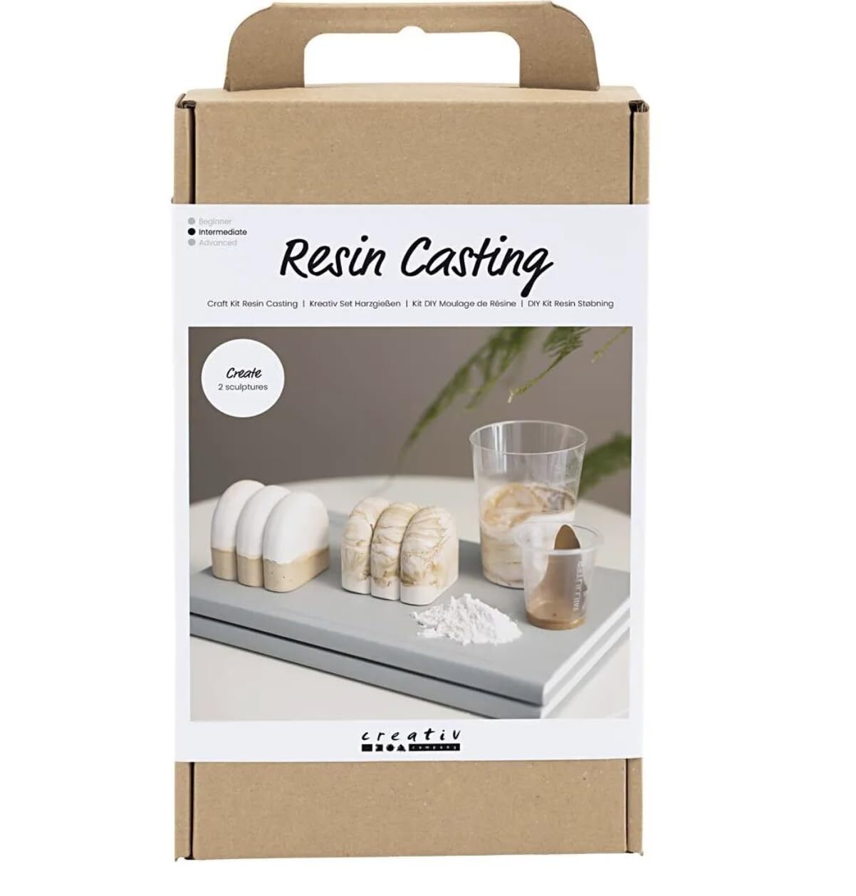 Craft Kit - Resin Casting - Sculpture(977735) Toy NUOVO