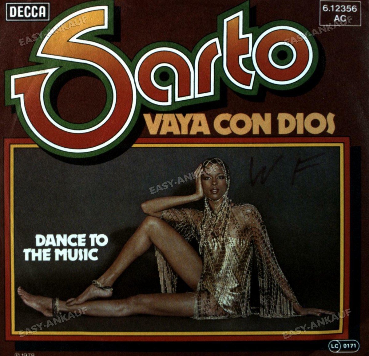 Sarto - Vaya Con Dios / Dance To The Music 7in 1978 (VG/VG