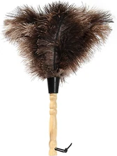Ostrich Feather Duster 14 Inch Feather Duster Fluffy Natural Genuine Ostrich Fea