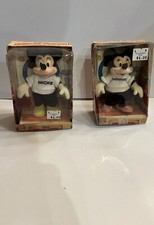 Vintage 1987 Applause Disney Clubhouse Collection Mickey and Minnie Figurines