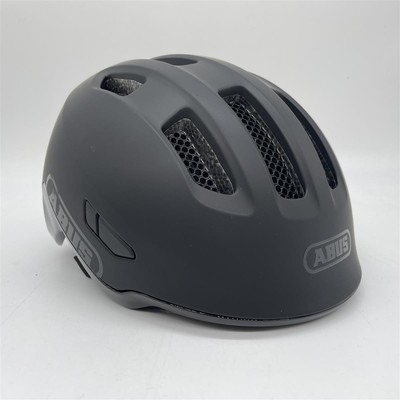 ABUS Kinderhelm Smiley 3.0 ACE LED - Fahrradhelm mit Licht - Tiefe Passform und 