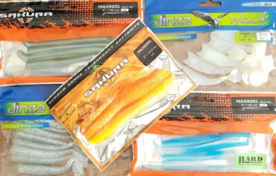 lot de 12 paquets de 3 LANCON JINZA Grauvell Rock fishing bar