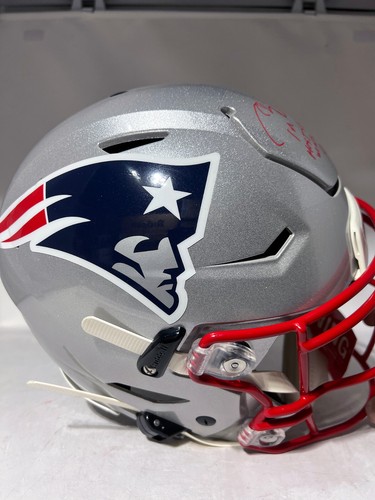 Totally TOM BRADY New England Patriot 3/3 SIGNED Speed Flex 2 Script Tristar COA - Picture 7 of 7