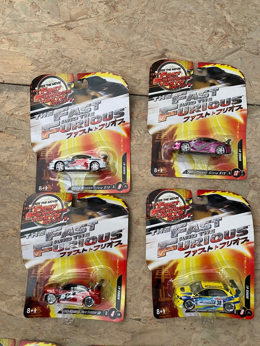 Fast & Furious Tokyo Drift Series 01 Joyride Die-cast Set (7