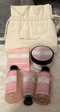 Spa Luxetique Rose Gift Set Body Lotion, Shower Gel, Bubble Bath NEW