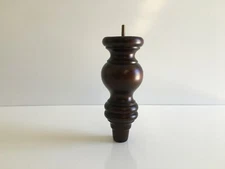 8 Inch Round Turned Tapered Sofa Legs- Set of 4