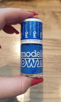 Models Own Hypergel Nagellack Lack Bermuda blau 14ml NEU Geschenk selten SG032 