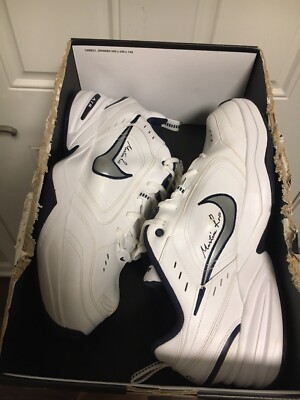 NIKE Air Monarch IV Martine Rose 箱あり NIKE Air Monarch IV Martine Rose White MENS SIZE 13 NEW AT3147-100