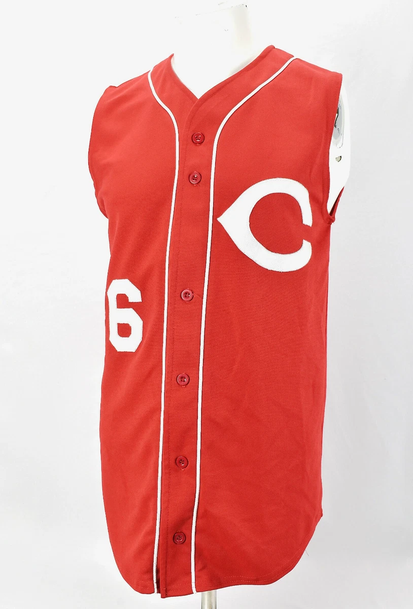 Cincinnati Reds Jersey Vest Teamwork Athletic Apparel Medium Vintage