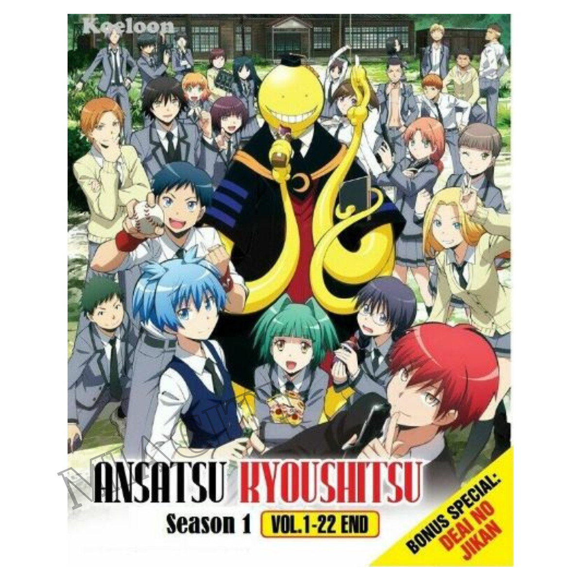 Ansatsu Kyoushitsu / Assassination Classroom Complete Series & Movies Anime DVD