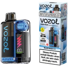 Vozol Vista Plug 15000 Prefilled Pod Kit &ndash; Blue Razz Ice