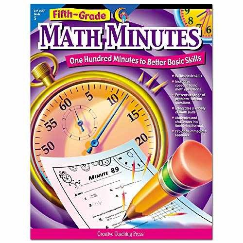 Creative Teaching Press Math Minutes - Paperback, by Fornara Sarah - Good o